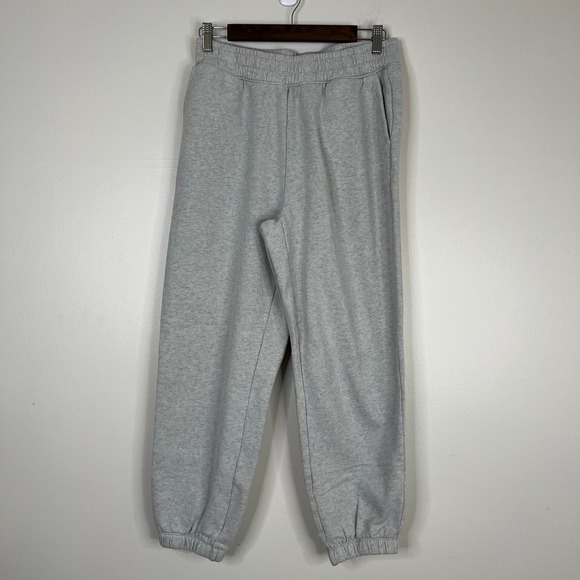 American Eagle Cotton Blend Casual Pull On Gray Jogger Sweatpants Sz Medium - Picture 1 of 12